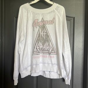 Graphic crewneck